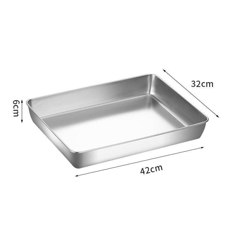 Утолщенный Углубленный Противень Из Нержавеющей Стали Антипригарная Посуда Для Выпечки Тортов Хлеба Формы Для Хранения Пищи Фруктов Тарелки Кухонная Утварь
Утолщенный Углубленный Противень Из Нержавеющей Стали Антипригарная Посуда Для Выпечки Тортов Хлеба Формы Для Хранения Пищи Фруктов Тарелки Кухонная Утварь