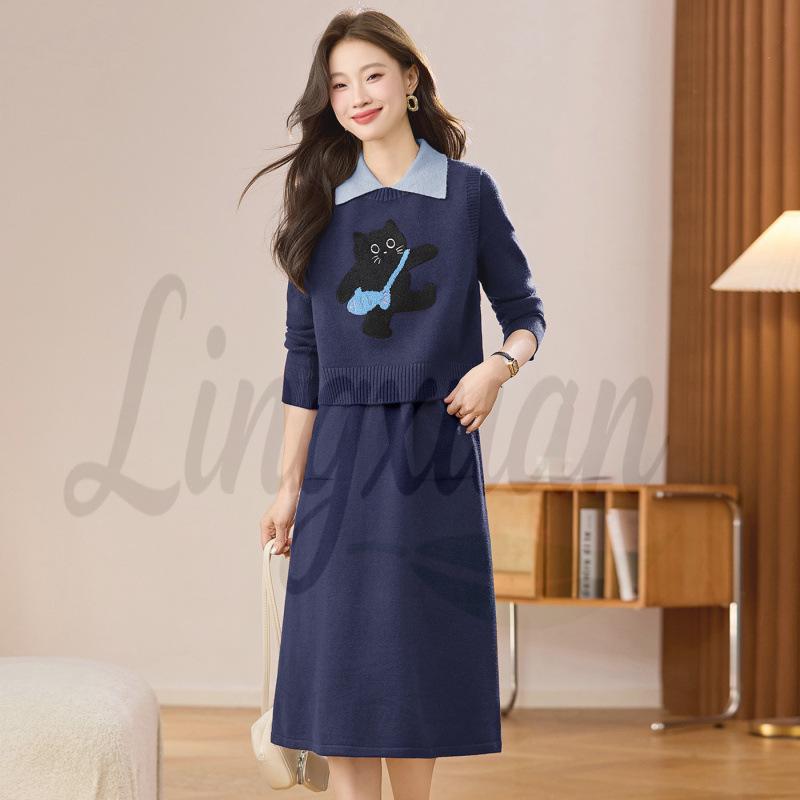 New Trend Wool Vest Dress Suit - Elegant Long Two-Piece Set M темно-синий
New Trend Wool Vest Dress Suit - Elegant Long Two-Piece Set M темно-синий