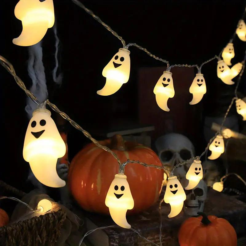 Halloween String Lights Battery-Powered Ghost Lights Cute Spooky Ghost Decor for Indoor Party Halloween Indoor Room Bedroom 817 1.5m 10balls USB
Halloween String Lights Battery-Powered Ghost Lights Cute Spooky Ghost Decor for Indoor Party Halloween Indoor Room Bedroom 817 1.5m 10balls USB