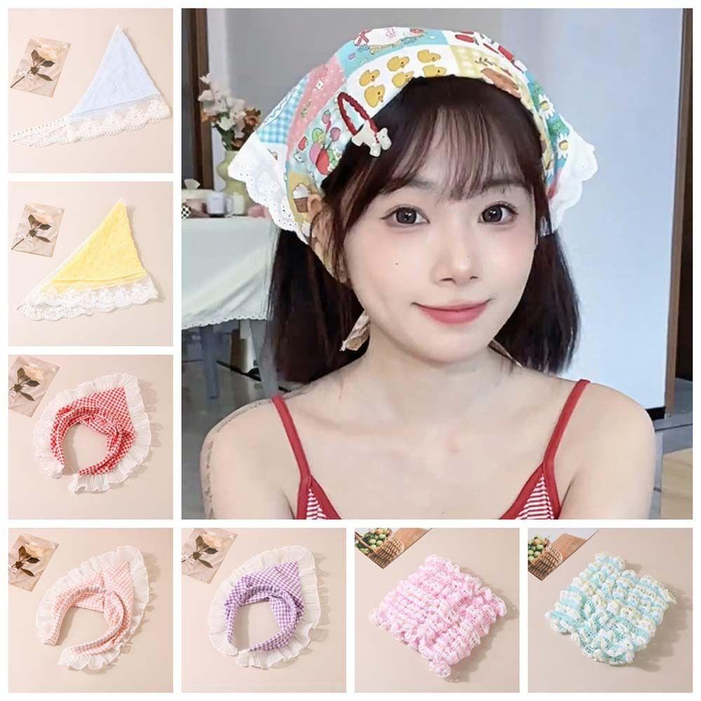 Adjustable Knitting Hair Scarf Hair Accessories Lace Triangle Scarf Soft Triangle Bandana Gift Purple-StyleE
Adjustable Knitting Hair Scarf Hair Accessories Lace Triangle Scarf Soft Triangle Bandana Gift Purple-StyleE