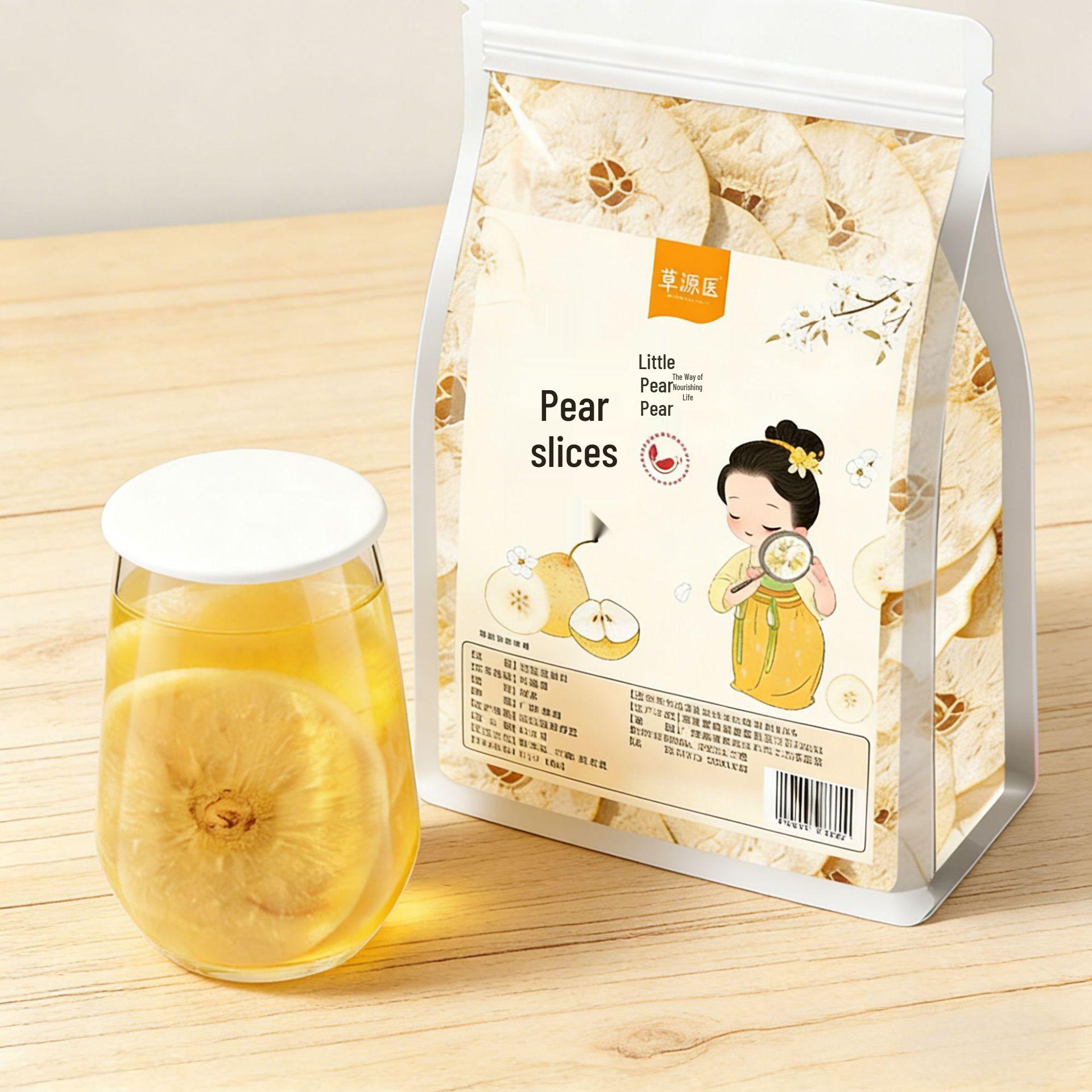 Caoyuan Yixue Large Pear Slice Herbal Tea - Individually Packaged Substitute Tea Trial Pack Pear Slices / 50g
Caoyuan Yixue Large Pear Slice Herbal Tea - Individually Packaged Substitute Tea Trial Pack Pear Slices / 50g