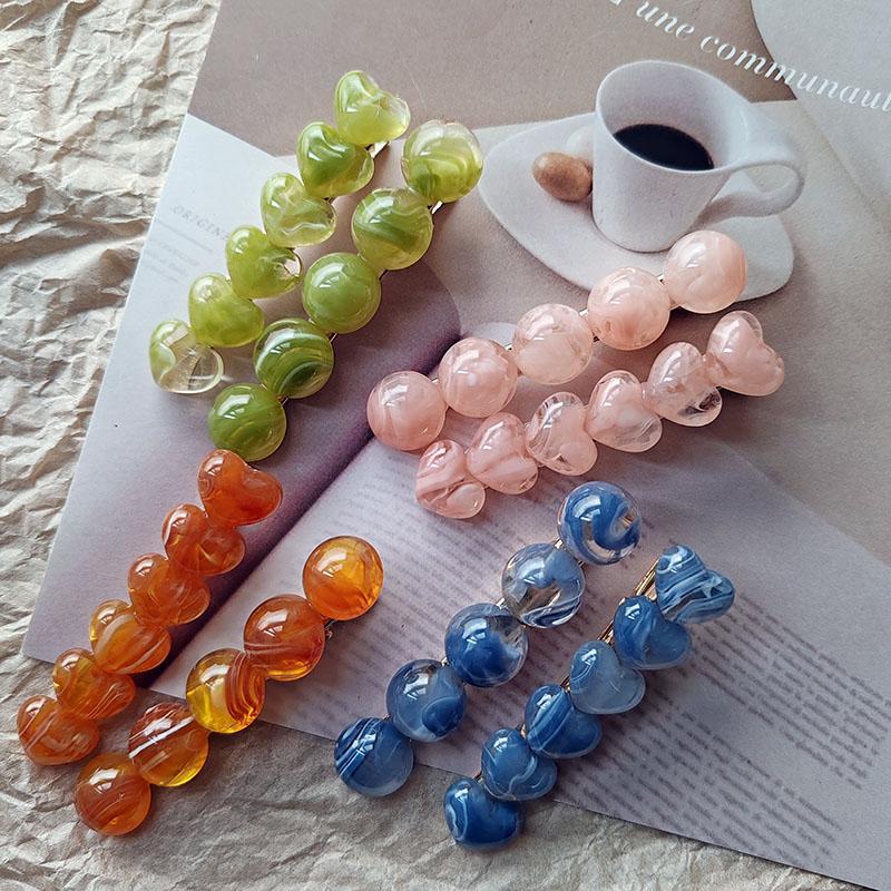 2pc Cute Korean Heart Hair Side Clips Claws Hairpin for Girls Women Kids Children Vintage Hair Accessories Headwear Ornemen
2pc Cute Korean Heart Hair Side Clips Claws Hairpin for Girls Women Kids Children Vintage Hair Accessories Headwear Ornemen
