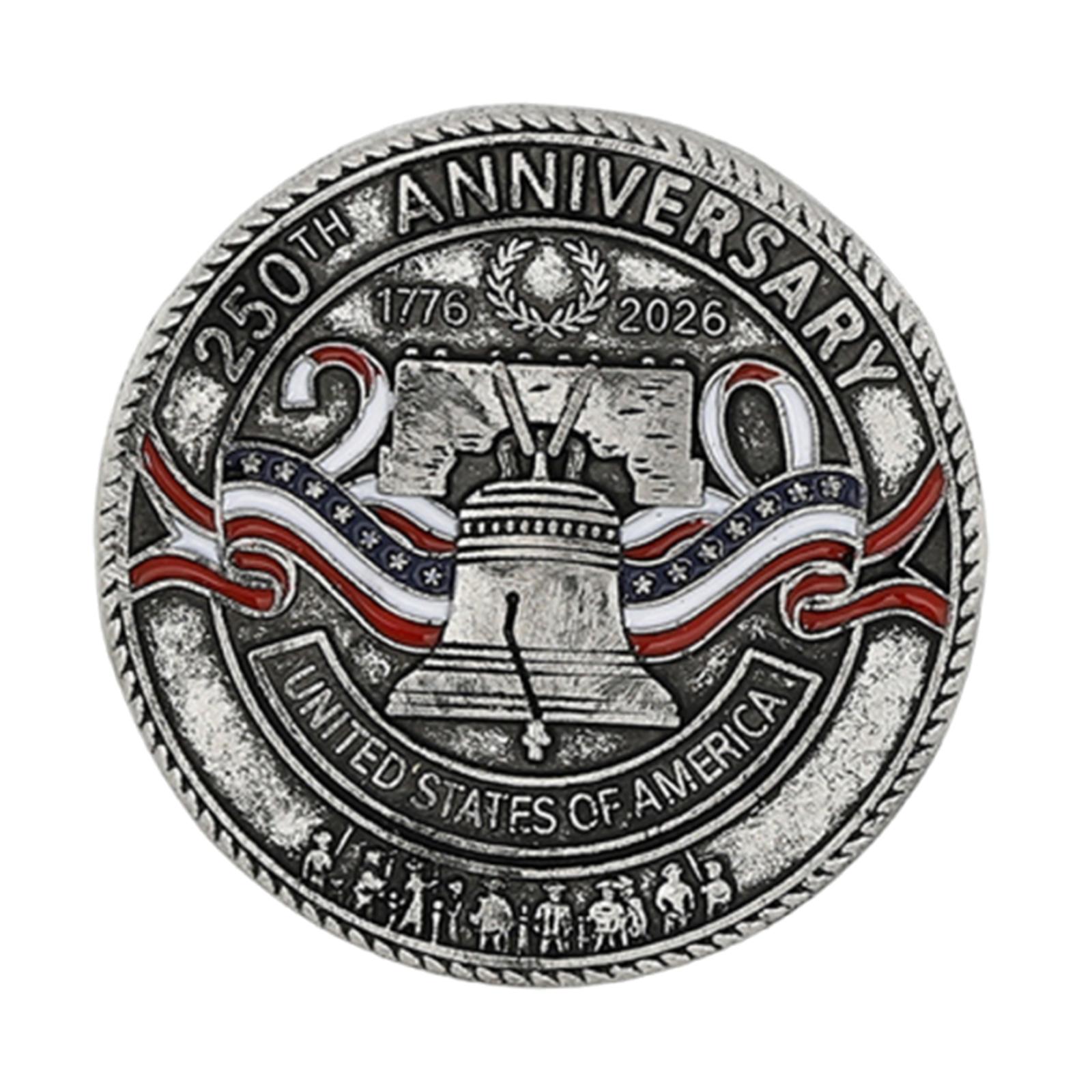 250th Anniversary Lapel Enamel Pin Multi-Purpose Gift Jewelry Independence Day Holiday Gifts for Women Men чорний
250th Anniversary Lapel Enamel Pin Multi-Purpose Gift Jewelry Independence Day Holiday Gifts for Women Men чорний