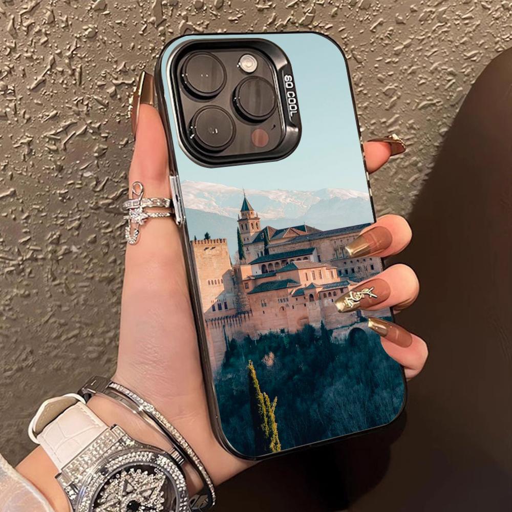 Spain Alhambra Granada Translucent Mobile Phone Case for iPhone 17 16 15 14 13 12 11 X XR XS Air Pro Max Plus Colorful Cover iPhone X
Spain Alhambra Granada Translucent Mobile Phone Case for iPhone 17 16 15 14 13 12 11 X XR XS Air Pro Max Plus Colorful Cover iPhone X
