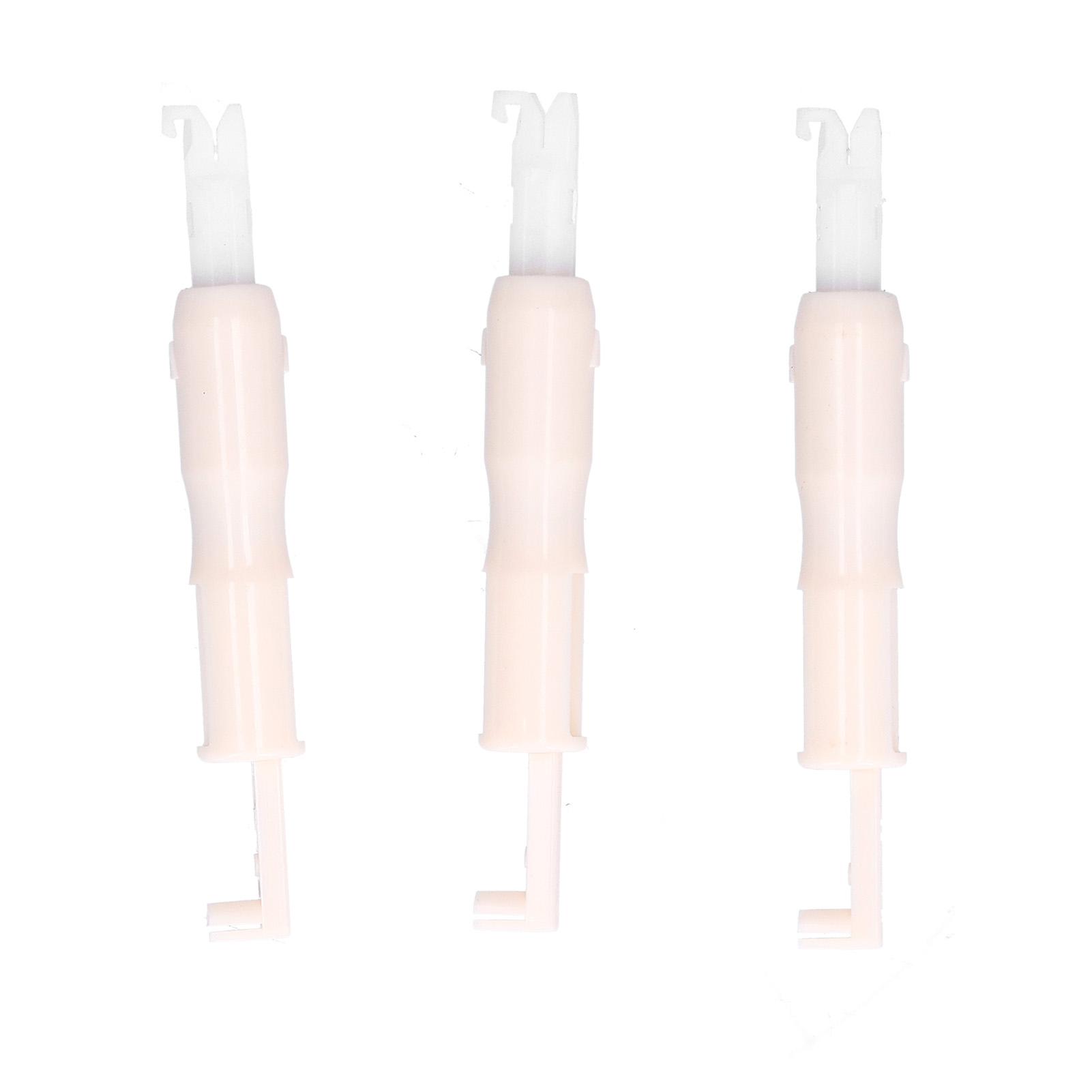 3pcs Needle Threaders Automatic Plastic Easy Sewing Needle Inserters for Household Sewing Machine
3pcs Needle Threaders Automatic Plastic Easy Sewing Needle Inserters for Household Sewing Machine