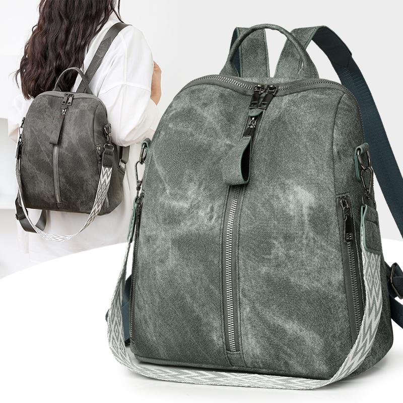 New Women Solid Color Backpack Fashion Casual Travel Women s Shoulder Bags Female Large Capacity PU Leather Retro Rucksack Purse
New Women Solid Color Backpack Fashion Casual Travel Women s Shoulder Bags Female Large Capacity PU Leather Retro Rucksack Purse