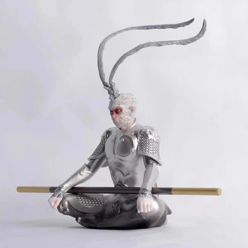 Sun Wukong three-dimensional ornament, Zen inspired Monkey King desktop car mounted Chinese style decoration
Sun Wukong three-dimensional ornament, Zen inspired Monkey King desktop car mounted Chinese style decoration