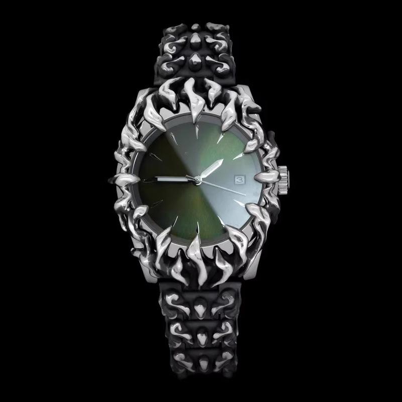 Мужские часы высокого класса с когтями, Ретро европейский и американский стиль, неправильный стальной браслет, Водонепроницаемые мужские модные кварцевые часы, Подарок
Мужские часы высокого класса с когтями, Ретро европейский и американский стиль, неправильный стальной браслет, Водонепроницаемые мужские модные кварцевые часы, Подарок
