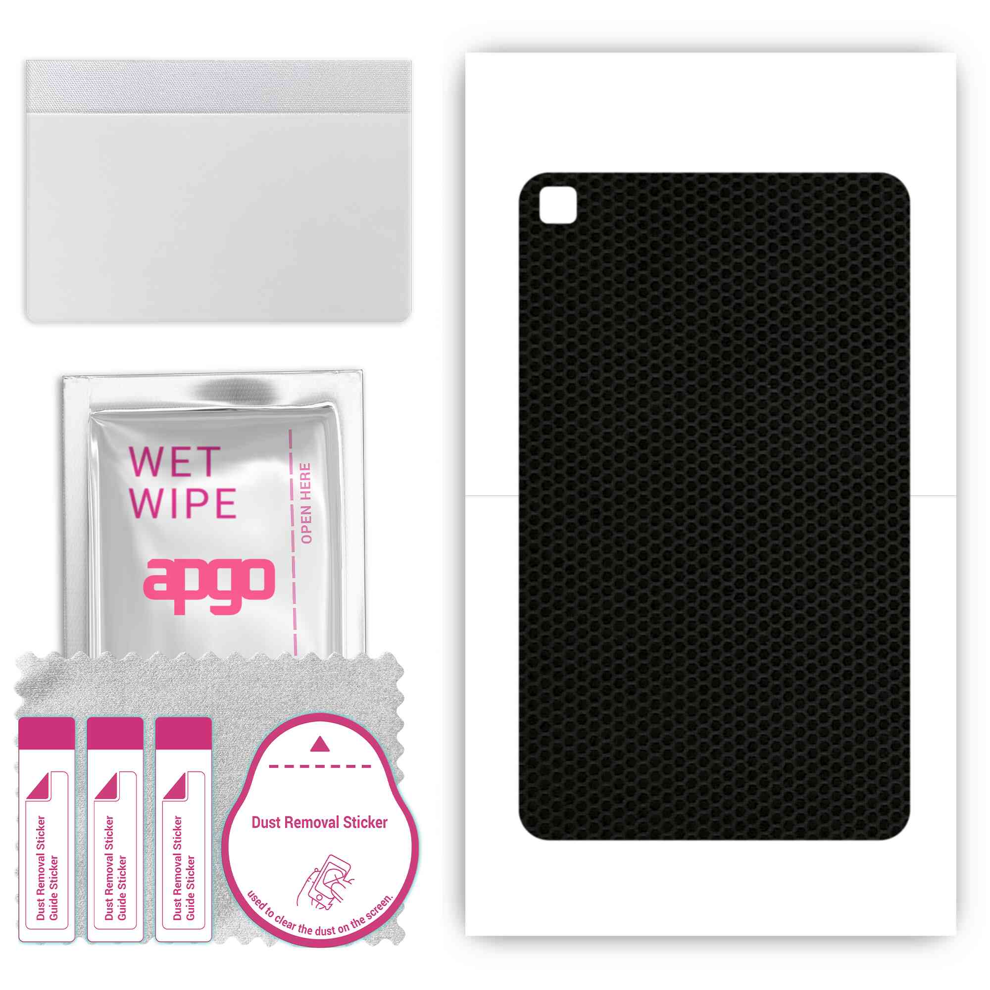 apgo skin sticker film foil vinyl for the BACK compatible with Samsung Galaxy Tab A 10.1 (2019), scratch-resistant, easy to install - Matrix
apgo skin sticker film foil vinyl for the BACK compatible with Samsung Galaxy Tab A 10.1 (2019), scratch-resistant, easy to install - Matrix