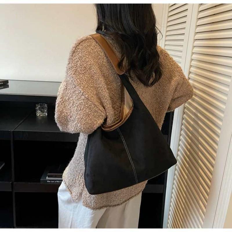 Suede Bag Women s Large Capacity Single Shoulder Retro Work Commuter Tote 32x12x35 чорний
Suede Bag Women s Large Capacity Single Shoulder Retro Work Commuter Tote 32x12x35 чорний