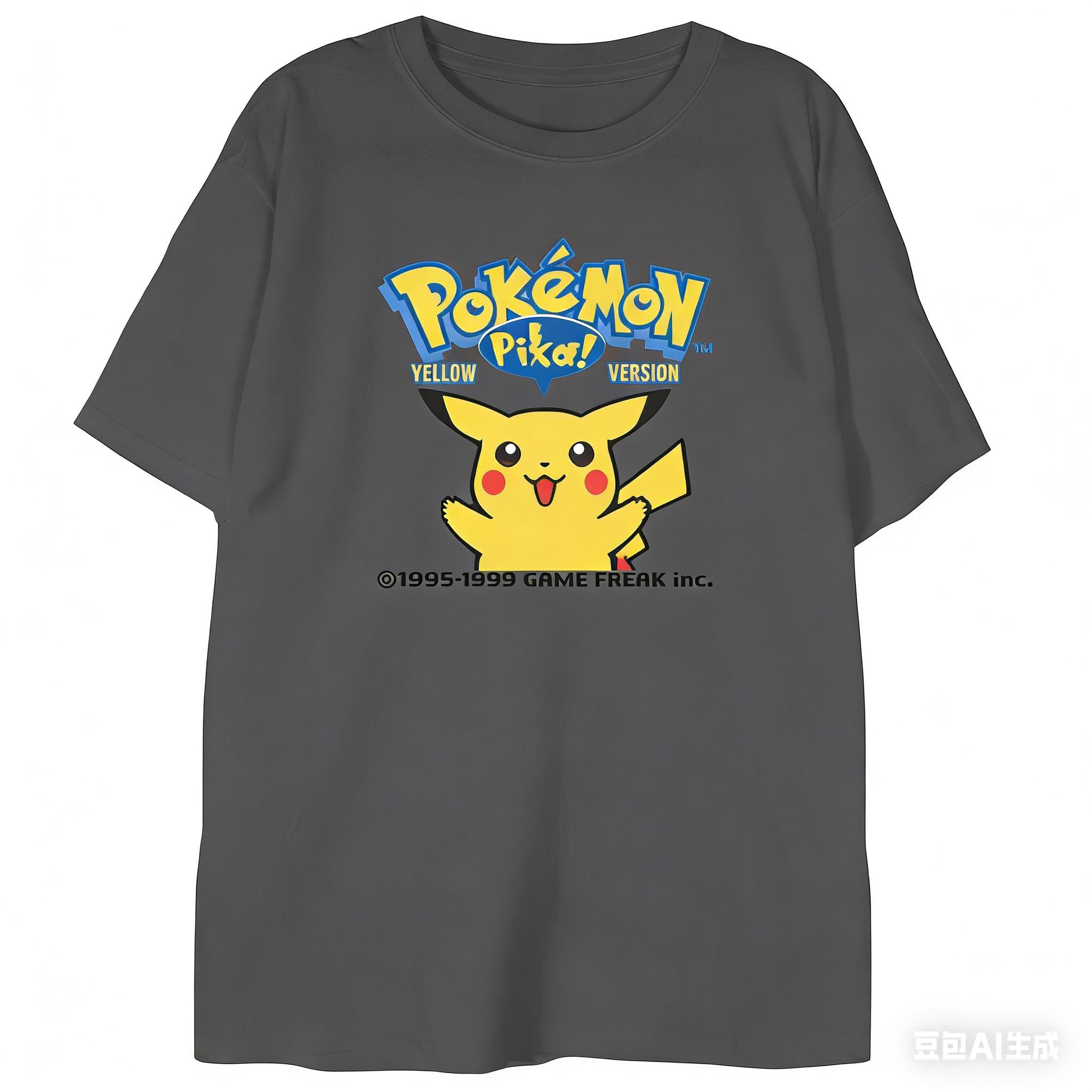 Anime Pokémon Pikachu Vintage Tshirt Unisexs and Womens Cotton Summer Clothing Breathable Fashion Round Neck Short Sleeve Top M
Anime Pokémon Pikachu Vintage Tshirt Unisexs and Womens Cotton Summer Clothing Breathable Fashion Round Neck Short Sleeve Top M