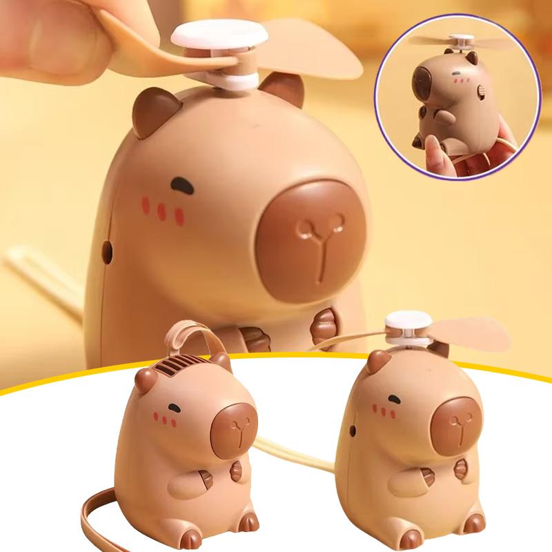 Portable Capibala Mini Small Personal Handheld Pocket Lightweight Fan Travel Office Outdoor Capibala USB Rechargeable Fan
Portable Capibala Mini Small Personal Handheld Pocket Lightweight Fan Travel Office Outdoor Capibala USB Rechargeable Fan