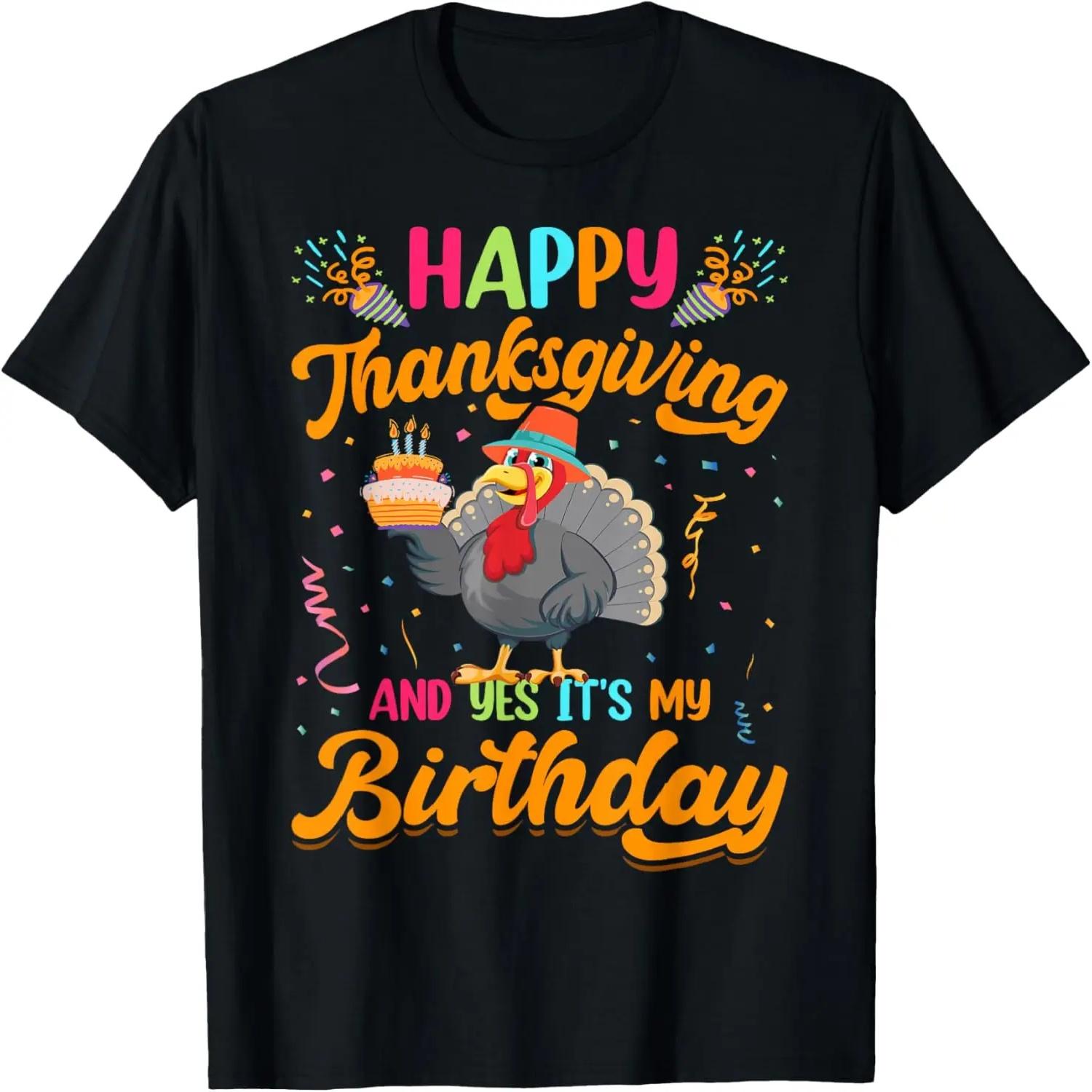 Happy Thanksgiving And Yes Its My Birthday T-Shirt (2) XXXXXL чорний
Happy Thanksgiving And Yes Its My Birthday T-Shirt (2) XXXXXL чорний