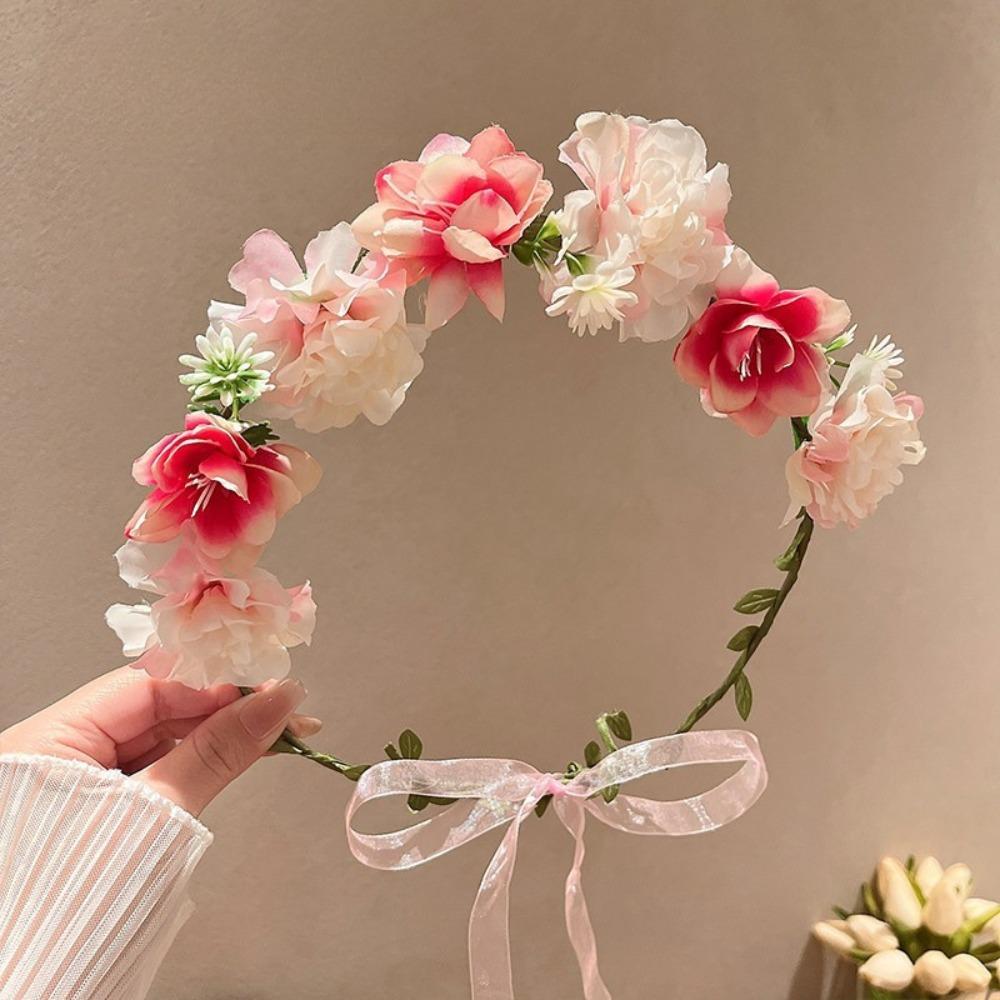 Simulation Flower Bride Garland Thai Flower Headband Elegant Wedding Headwear Bride Headwear Style 6
Simulation Flower Bride Garland Thai Flower Headband Elegant Wedding Headwear Bride Headwear Style 6