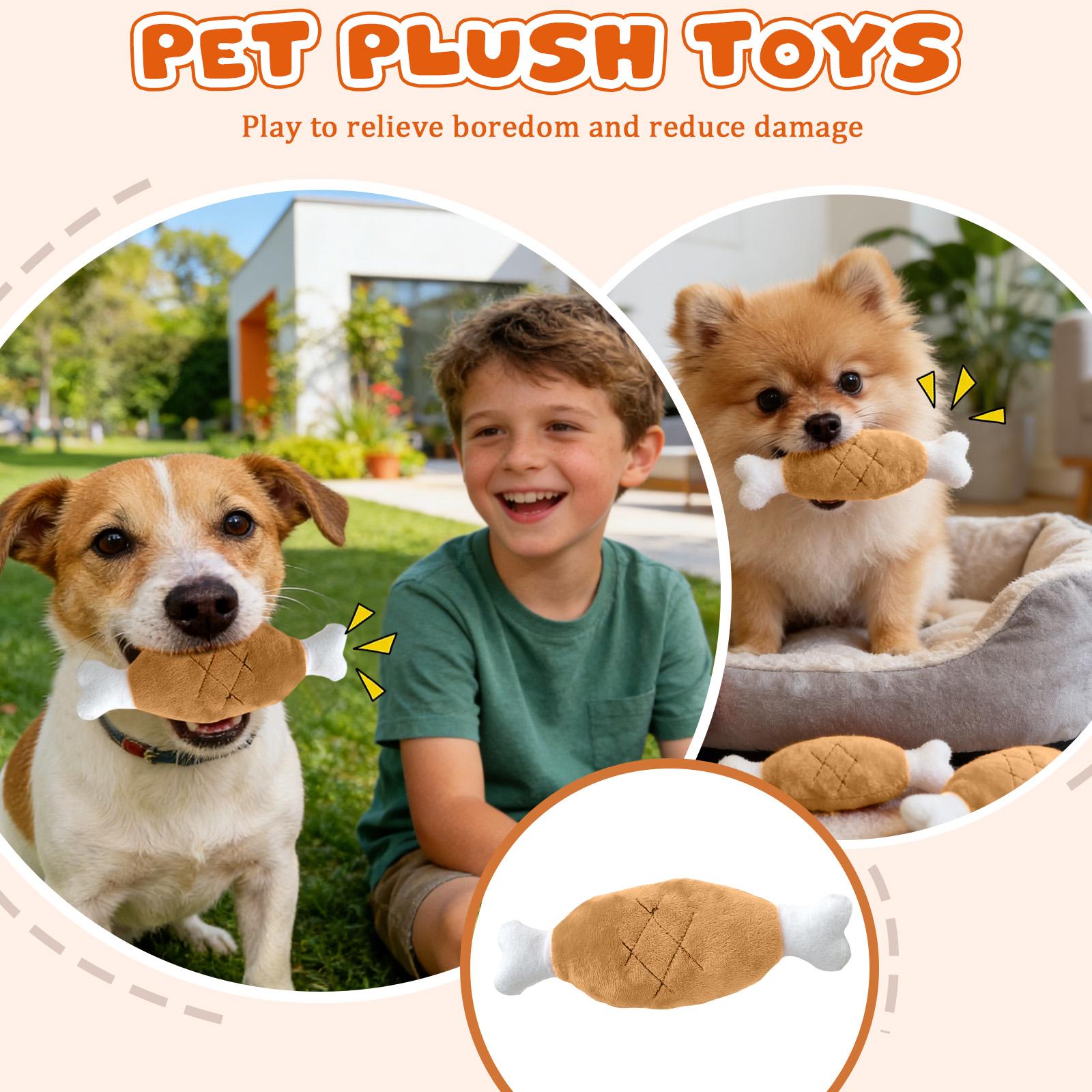 Chirping Toy, Chicken Leg, Interesting Chirping Toy, Dog Toy, Suitable For Small, Medium, Large Dogs And Cats one size білий
Chirping Toy, Chicken Leg, Interesting Chirping Toy, Dog Toy, Suitable For Small, Medium, Large Dogs And Cats one size білий