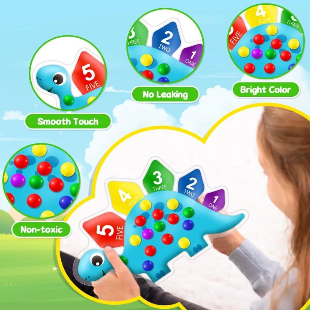 Colorful Design Dinosaur Sensory Toys Fine Motor Skills Color Sorting Toys Easter Gifts Dinosaur
Colorful Design Dinosaur Sensory Toys Fine Motor Skills Color Sorting Toys Easter Gifts Dinosaur
