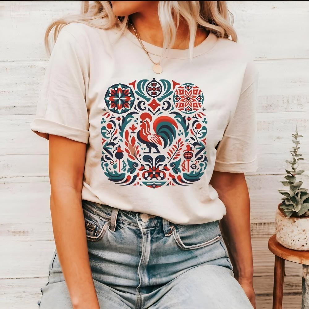 Rooster Portuguese Folklore,Popul wbr/ ar Vintage,Gift for Portuguese Natural T-Shirt Unisex T-Shirt XXL
Rooster Portuguese Folklore,Popul wbr/ ar Vintage,Gift for Portuguese Natural T-Shirt Unisex T-Shirt XXL