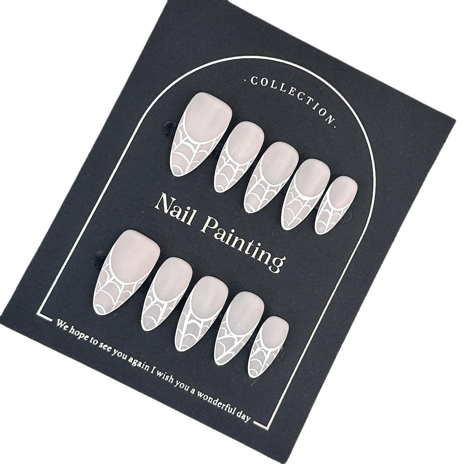 Nake Минималистичные Накладные Ногти Осень зима Ручной работы Накладные Ногти Улучшенные Миндалевидные Наклейки для Ногтей Западный стиль Нейл-арт L
Nake Минималистичные Накладные Ногти Осень зима Ручной работы Накладные Ногти Улучшенные Миндалевидные Наклейки для Ногтей Западный стиль Нейл-арт L