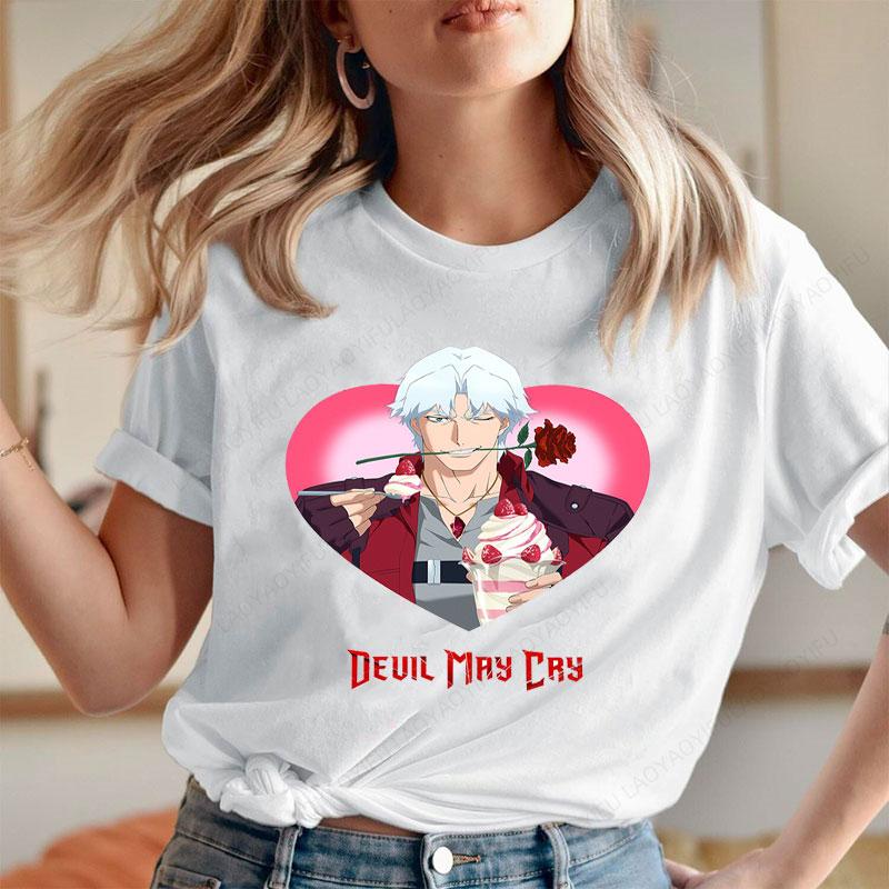 Anime Shirt Gamer Clothes Devil May Cry Graphic T Shirts Unisex Women Vintage Fashion Aesthetic Classic Regular Casual Funny Tee S
Anime Shirt Gamer Clothes Devil May Cry Graphic T Shirts Unisex Women Vintage Fashion Aesthetic Classic Regular Casual Funny Tee S