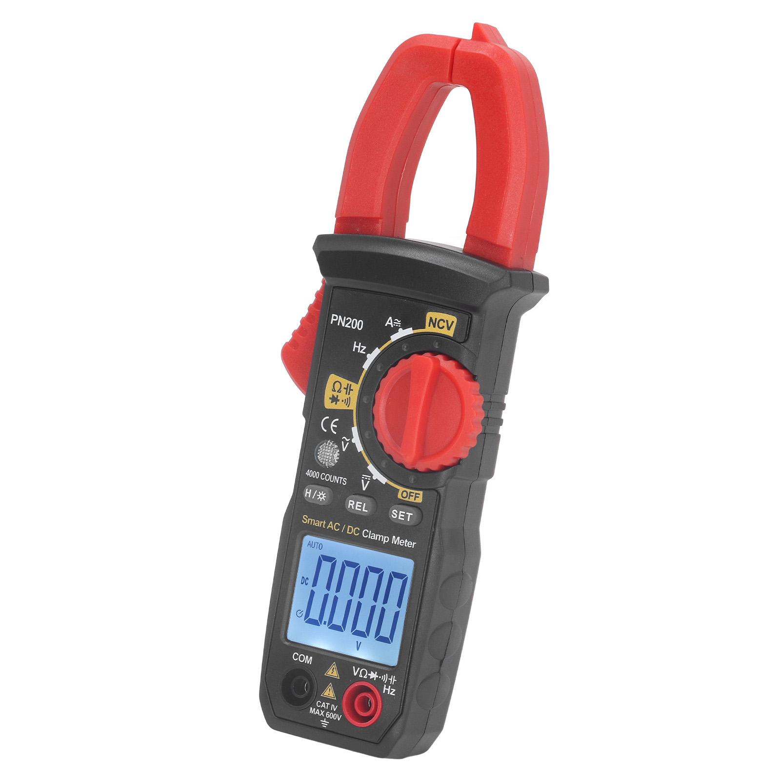 Digital Clamp Meter Multifunctional AC DC Ammeter NCV Smart Multimeter for Testing
Digital Clamp Meter Multifunctional AC DC Ammeter NCV Smart Multimeter for Testing