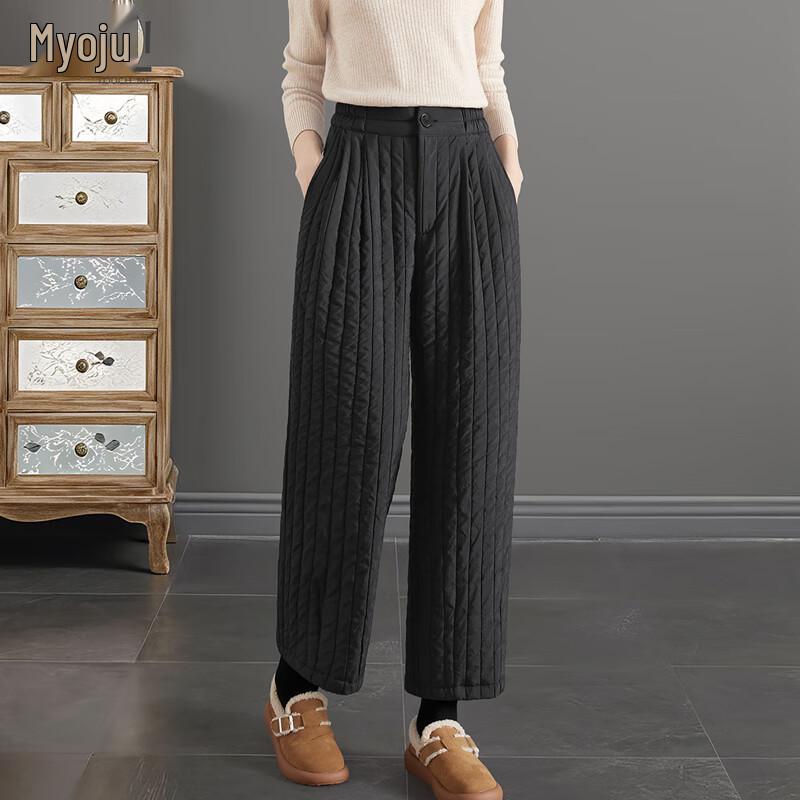 Women s High-Waist Warm Slim-Fit Casual Ankle Pants L
Women s High-Waist Warm Slim-Fit Casual Ankle Pants L