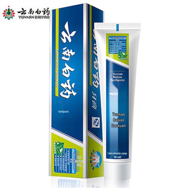 Yunnan Baiyao Mint Toothpaste
Yunnan Baiyao Mint Toothpaste