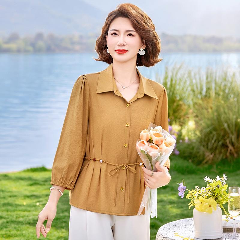 2026 Summer Stylish Slimming Plus Size Waist-Cinching Age-Reducing Versatile Shirt 2XL (suggested 52.5-60 kg)
2026 Summer Stylish Slimming Plus Size Waist-Cinching Age-Reducing Versatile Shirt 2XL (suggested 52.5-60 kg)