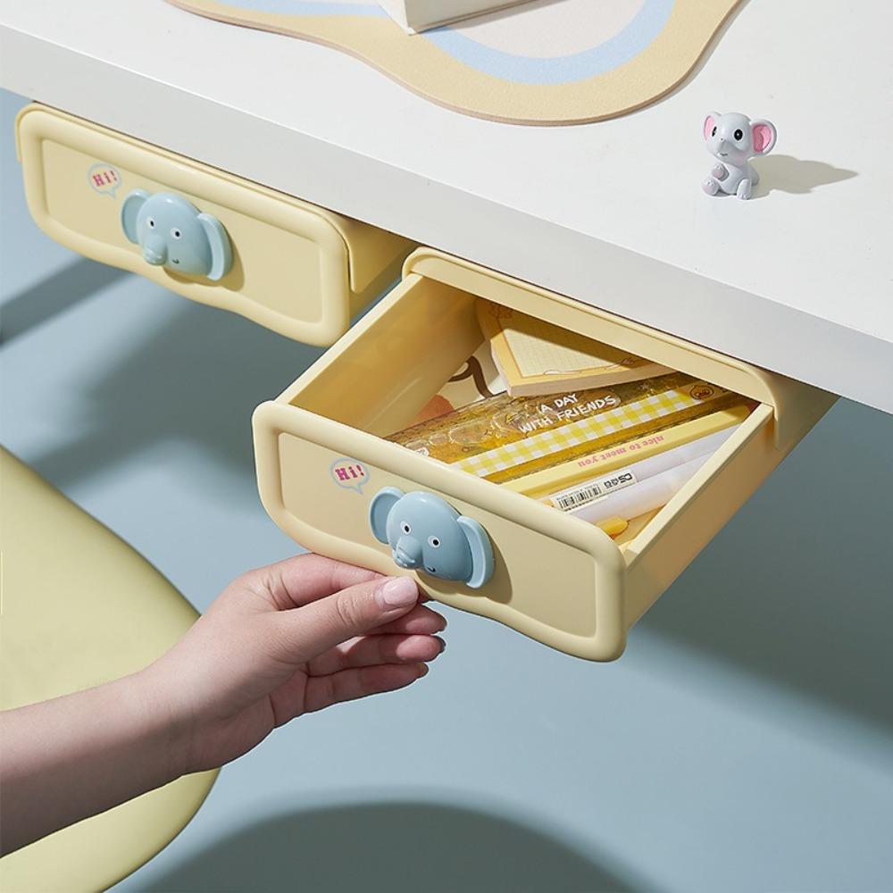 Large Capacity Undertable Drawer Self-Adhesive Under Desk Drawer Cosmetics Stationery Organizer
Large Capacity Undertable Drawer Self-Adhesive Under Desk Drawer Cosmetics Stationery Organizer