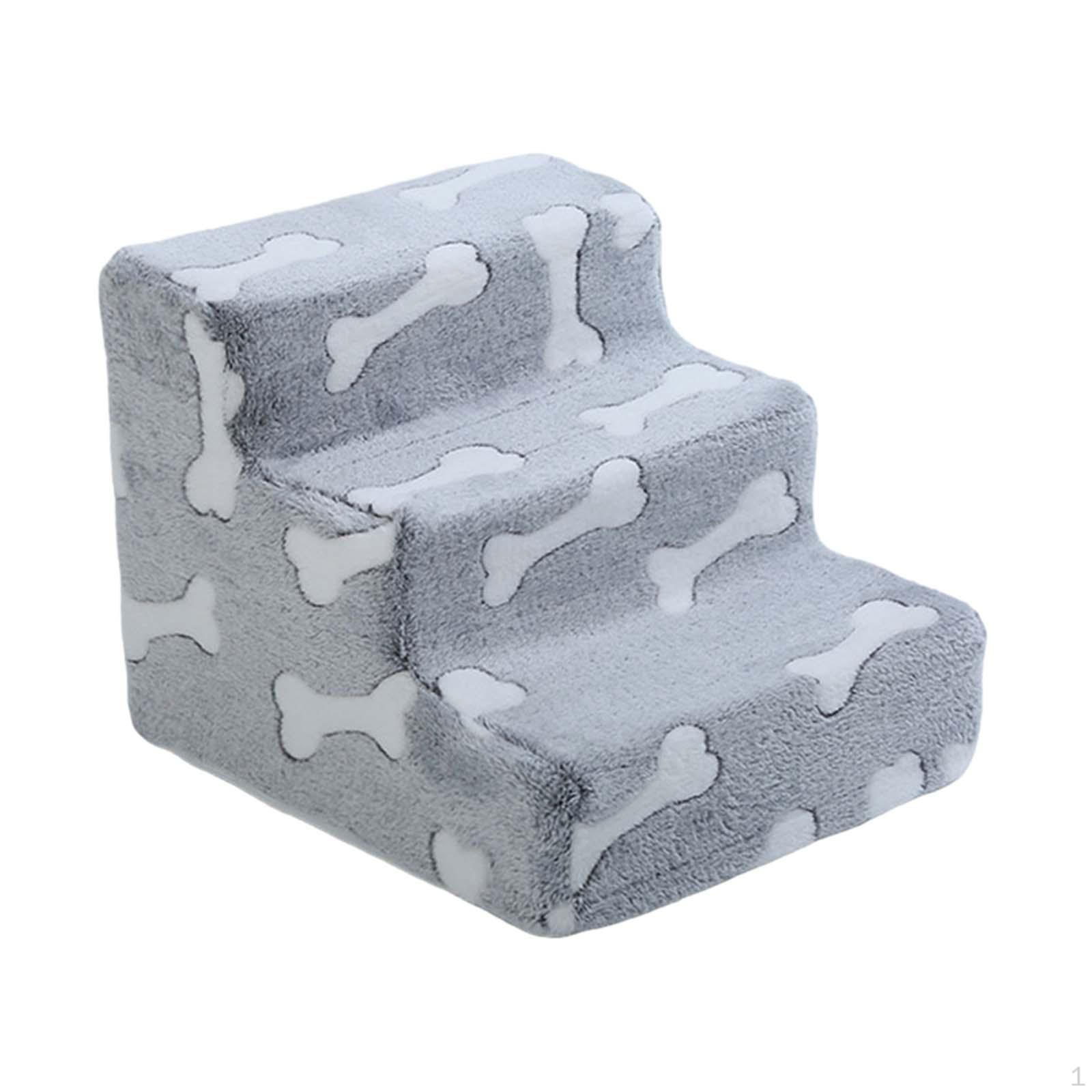 Dog Stair with Washable Cover 3 Steps Staircase Pet Ramp Non Slip for Older Dogs
Dog Stair with Washable Cover 3 Steps Staircase Pet Ramp Non Slip for Older Dogs