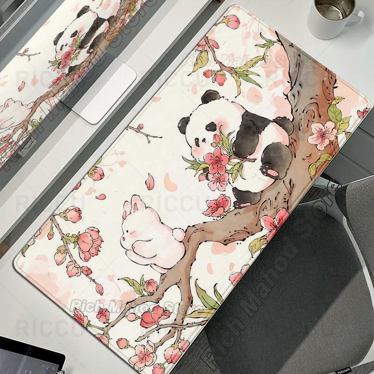 Cute Panda Mouse Pad Extended Cartoon XXL Desk Mat Rubber Gamer Deskpad Gaming Accessories Anime Sakura Mousemat E-Sports Pads 300x600MM
Cute Panda Mouse Pad Extended Cartoon XXL Desk Mat Rubber Gamer Deskpad Gaming Accessories Anime Sakura Mousemat E-Sports Pads 300x600MM