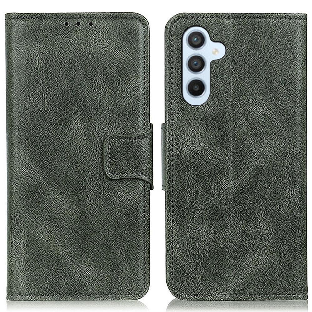 For Samsung Galaxy A05s 4G Case PU Leather Case Crazy Horse Texture Wallet Stand Phone Cover Blackish Green
For Samsung Galaxy A05s 4G Case PU Leather Case Crazy Horse Texture Wallet Stand Phone Cover Blackish Green