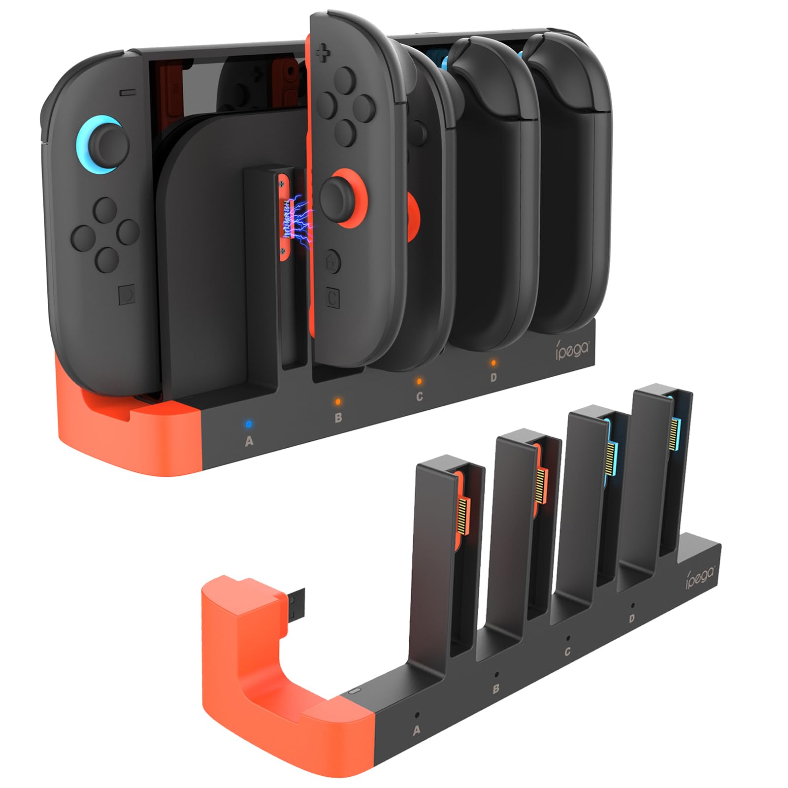 Tomistan 2 Подставка для зарядки для Switch 2 2 контроллера Магнитная зарядка Совместимость с 4 контроллерами Одновременная зарядка 2 Быстрых зарядных устройства со светодиодной индикацией
Tomistan 2 Подставка для зарядки для Switch 2 2 контроллера Магнитная зарядка Совместимость с 4 контроллерами Одновременная зарядка 2 Быстрых зарядных устройства со светодиодной индикацией