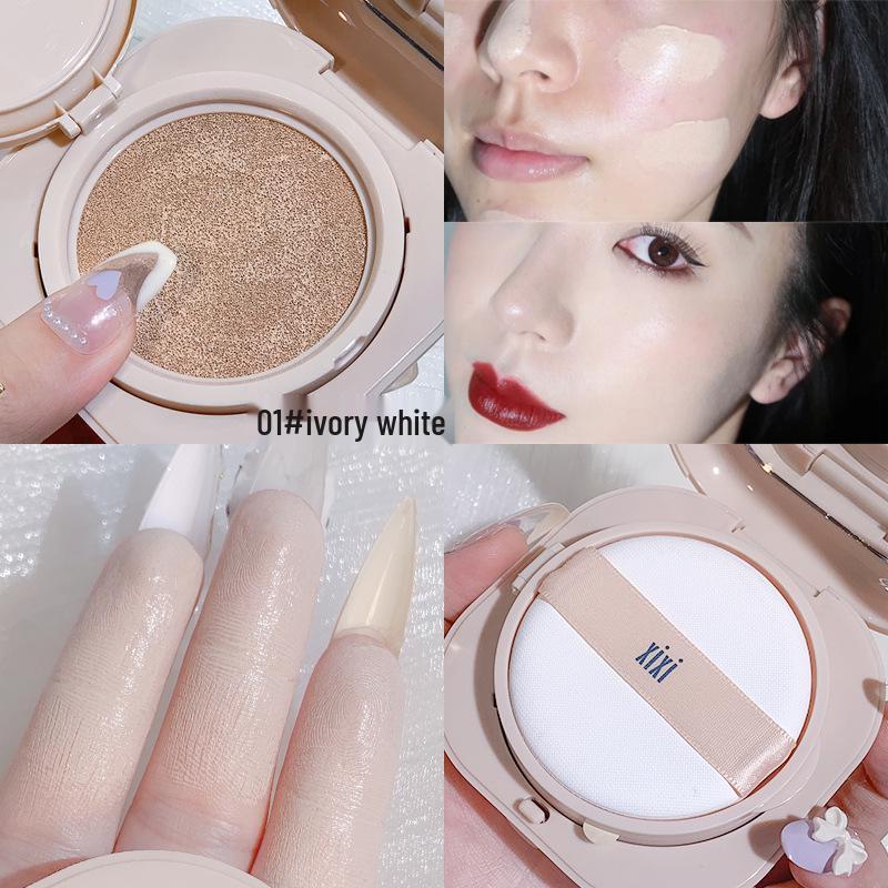 Xixi Soft Light Face Concealer Cushion Cream - Moisturizing, Lightweight, Pore-Minimizing, Natural Finish.
Xixi Soft Light Face Concealer Cushion Cream - Moisturizing, Lightweight, Pore-Minimizing, Natural Finish.