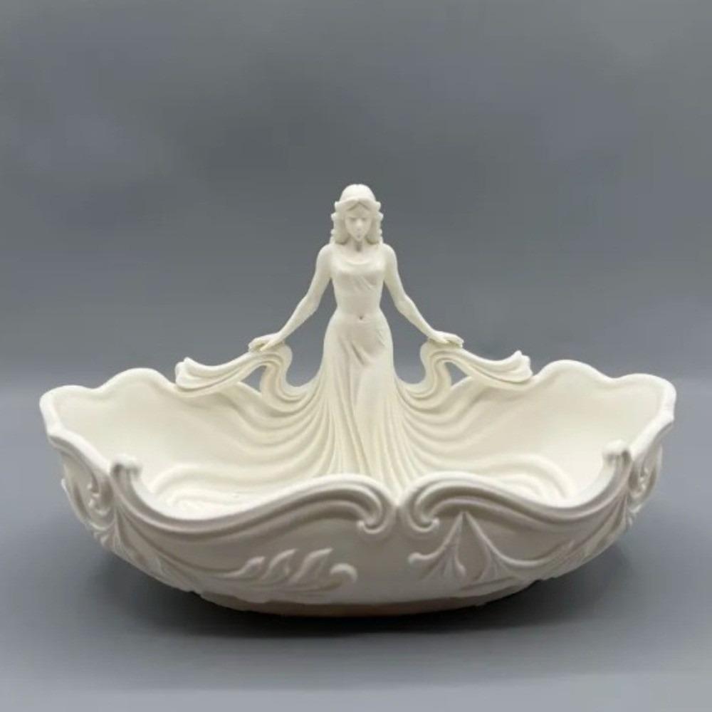 Statue-Shaped Jewelry Storage Tray Simple Home Desktop Tray Vanity Countertop M білий
Statue-Shaped Jewelry Storage Tray Simple Home Desktop Tray Vanity Countertop M білий