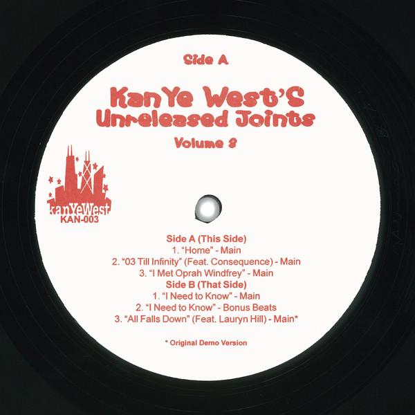 12inch Record KANYE WEST - Unreleased Joints Volume 3 KAN003 Not On Label 2004 US Rap & Hip-Hop/R&B Used
12inch Record KANYE WEST - Unreleased Joints Volume 3 KAN003 Not On Label 2004 US Rap & Hip-Hop/R&B Used