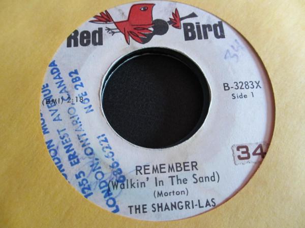 7inch Record SHANGRILAS Remember Walkin In The Sand B3283X Red Bird 1964 Canada Pop Used
7inch Record SHANGRILAS Remember Walkin In The Sand B3283X Red Bird 1964 Canada Pop Used