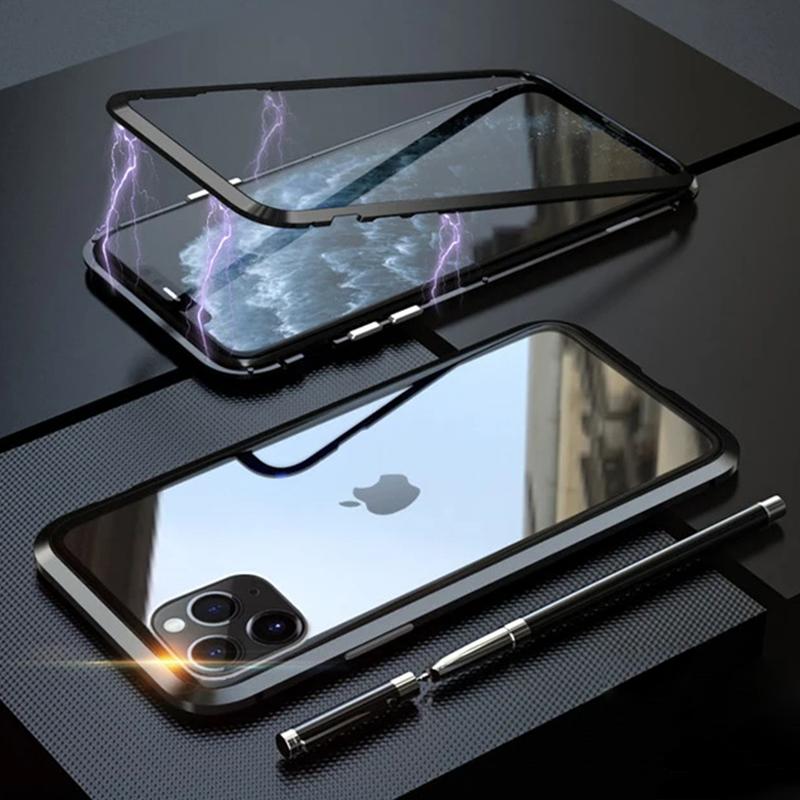 360 Магнитный металлический чехол для iPhone 16 15 14 13 12 11 Pro Max Plus Двусторонний закаленный стеклянный чехол для полной защиты телефона For iPhone 16 Pro Max чёрный
360 Магнитный металлический чехол для iPhone 16 15 14 13 12 11 Pro Max Plus Двусторонний закаленный стеклянный чехол для полной защиты телефона For iPhone 16 Pro Max чёрный