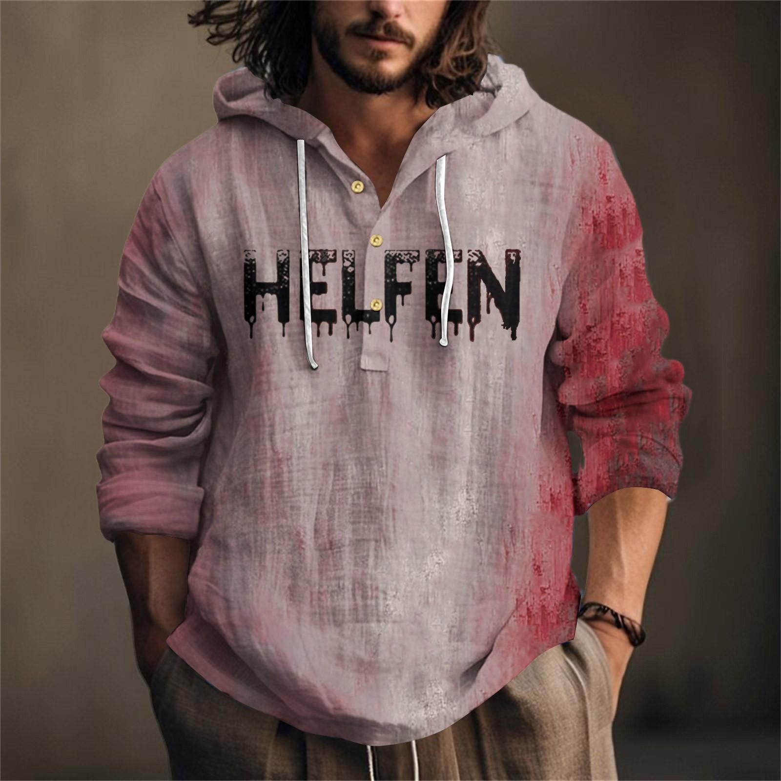 Halloween Printed Men s Shirt, Hooded Long-sleeved Hooded Spring And Summer Casual Daily Wear M
Halloween Printed Men s Shirt, Hooded Long-sleeved Hooded Spring And Summer Casual Daily Wear M