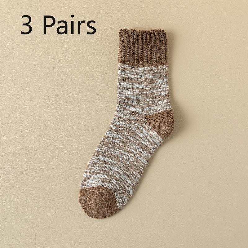 3 Pairs of Men s New Autumn and Winter Wool Ring Plus Velvet and Thick Rabbit Wool Tube Socks 3 Pairs
3 Pairs of Men s New Autumn and Winter Wool Ring Plus Velvet and Thick Rabbit Wool Tube Socks 3 Pairs