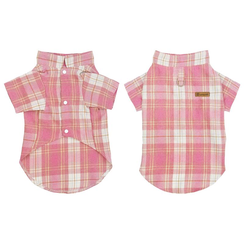 Classic Plaid Puppy Dog T Shirt with Buckle Fashion Pet Clothes for Small Medium Dogs Pomeranian Shihba Inu Cat mascotas Tshirts S-advise 1-2kg розовый
Classic Plaid Puppy Dog T Shirt with Buckle Fashion Pet Clothes for Small Medium Dogs Pomeranian Shihba Inu Cat mascotas Tshirts S-advise 1-2kg розовый