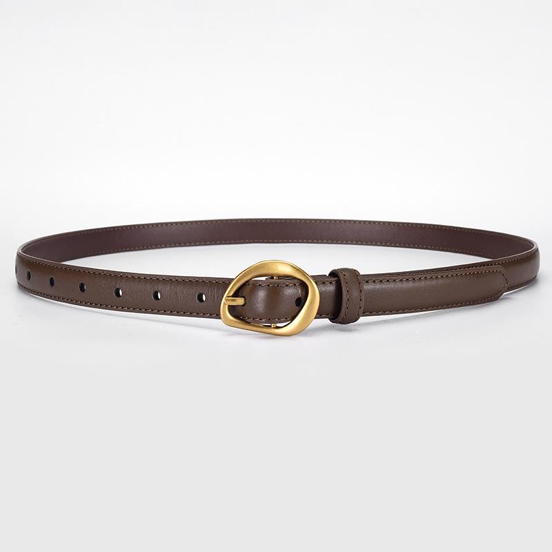 Meier New women s belt - genuine top grain leather belt - ladies leather belt with alloy buckle 115cm
Meier New women s belt - genuine top grain leather belt - ladies leather belt with alloy buckle 115cm