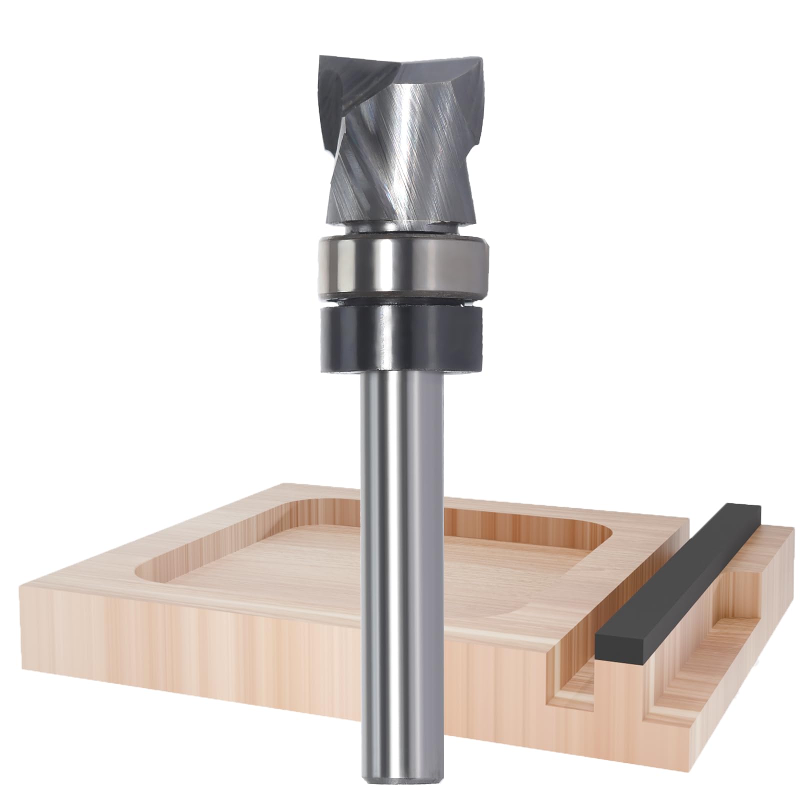 TCT with bearings Pattern bit Spiral bit Trimmer bit 6mm shaft Up down cut Shallow engraving Flush trim bit Carbide router bit x x 2+2 + (6mm 12.7mm
TCT with bearings Pattern bit Spiral bit Trimmer bit 6mm shaft Up down cut Shallow engraving Flush trim bit Carbide router bit x x 2+2 + (6mm 12.7mm