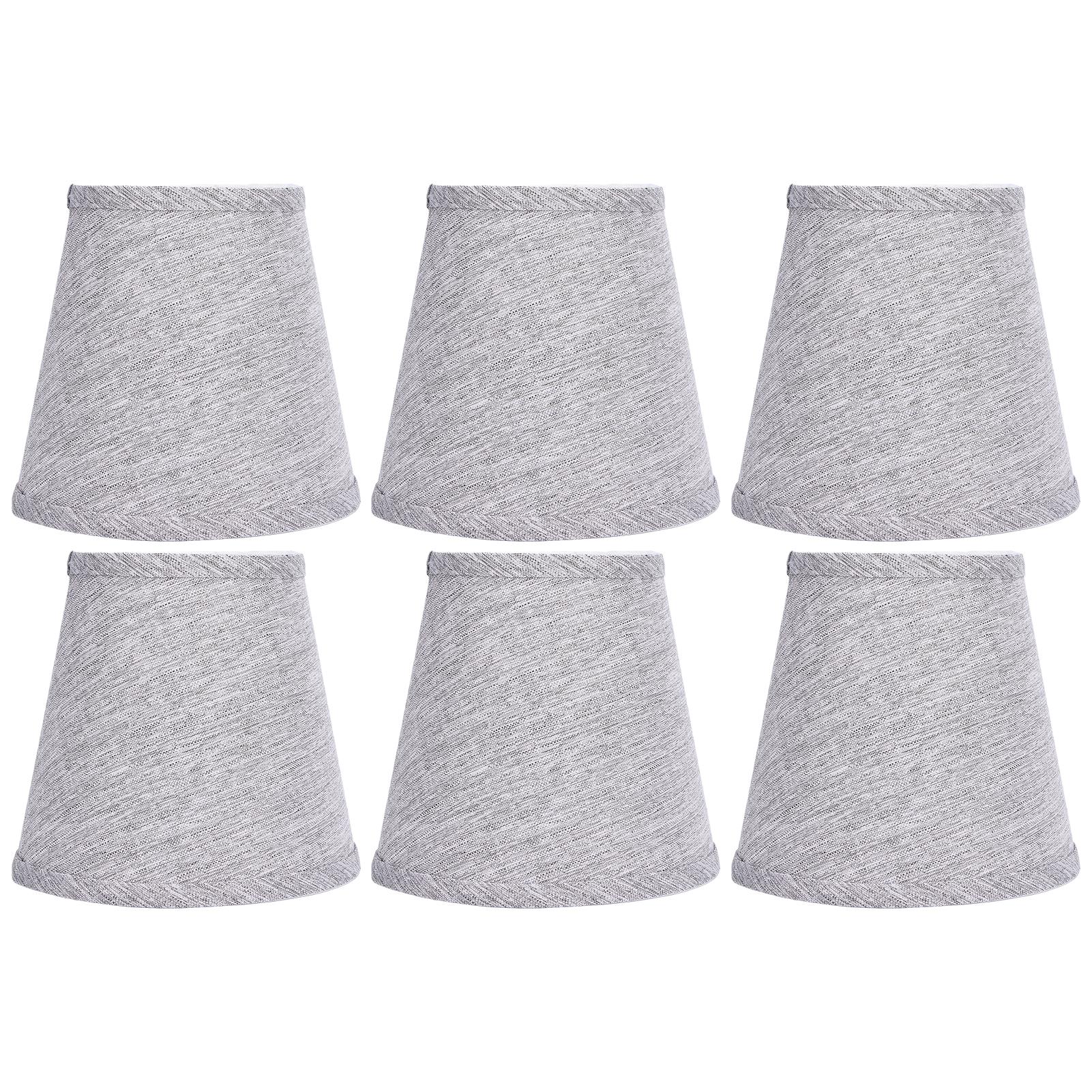 6PCS Fabric Lampshade Silvery Grey E14 Lamp Shade Table Lamp Ceiling Lamp Shade for Hotel Living
6PCS Fabric Lampshade Silvery Grey E14 Lamp Shade Table Lamp Ceiling Lamp Shade for Hotel Living