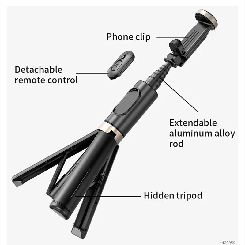 Bluetooth Selfie Stick Foldable Wireless Tripod with Bluetooth Shutter Monopod Live Photograph for iPhone 15 14 Samsung S24 S23
Bluetooth Selfie Stick Foldable Wireless Tripod with Bluetooth Shutter Monopod Live Photograph for iPhone 15 14 Samsung S24 S23
