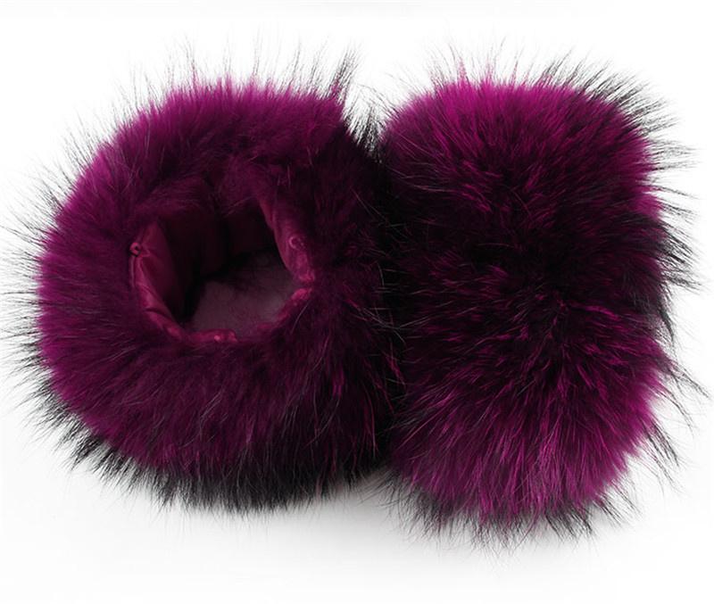 Raccoon Fur Arm Warmers Natural Fur Cuffs Ladies Coat Arm Sets Winter Sleeves Sleeve Wrist Warmer Winter Warm Windproof Cuffs 30cmx12cm фіолетовий
Raccoon Fur Arm Warmers Natural Fur Cuffs Ladies Coat Arm Sets Winter Sleeves Sleeve Wrist Warmer Winter Warm Windproof Cuffs 30cmx12cm фіолетовий