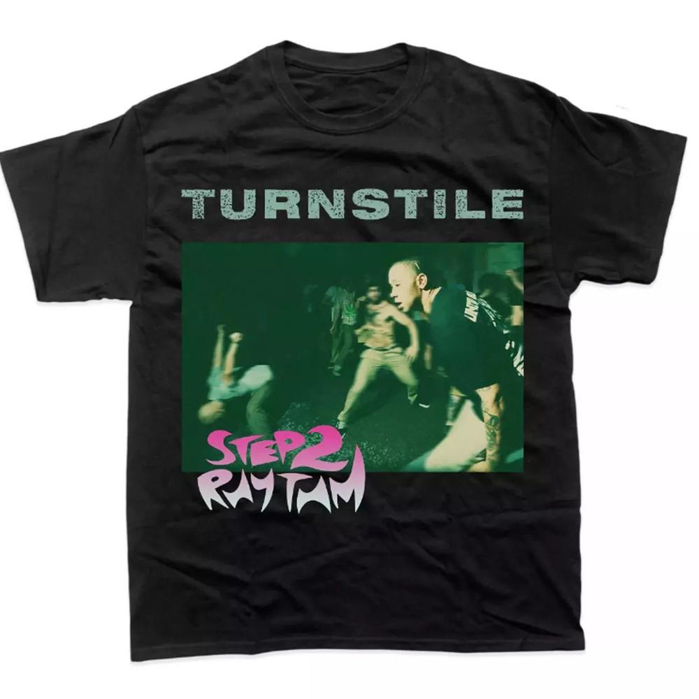Turnstile band in concert T-shirt black Short sleeve all sizes S-5Xl X689 Unisex T-Shirt XL
Turnstile band in concert T-shirt black Short sleeve all sizes S-5Xl X689 Unisex T-Shirt XL