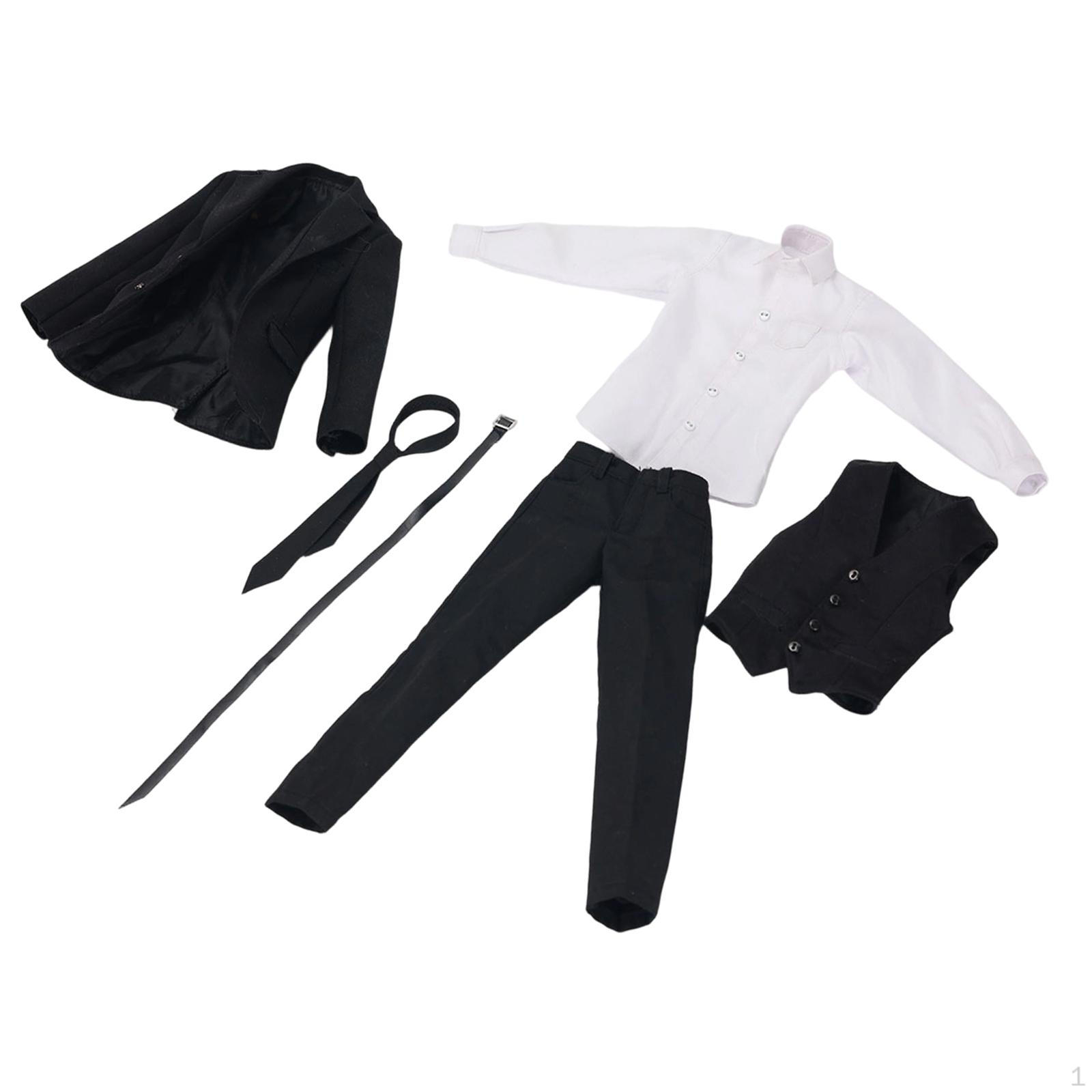 1:Мужской костюм из 6 предметов: пальто, брюки, рубашка, жилет, комплект, миниатюрная стильная кукольная модель, одежда, униформа для
1:Мужской костюм из 6 предметов: пальто, брюки, рубашка, жилет, комплект, миниатюрная стильная кукольная модель, одежда, униформа для