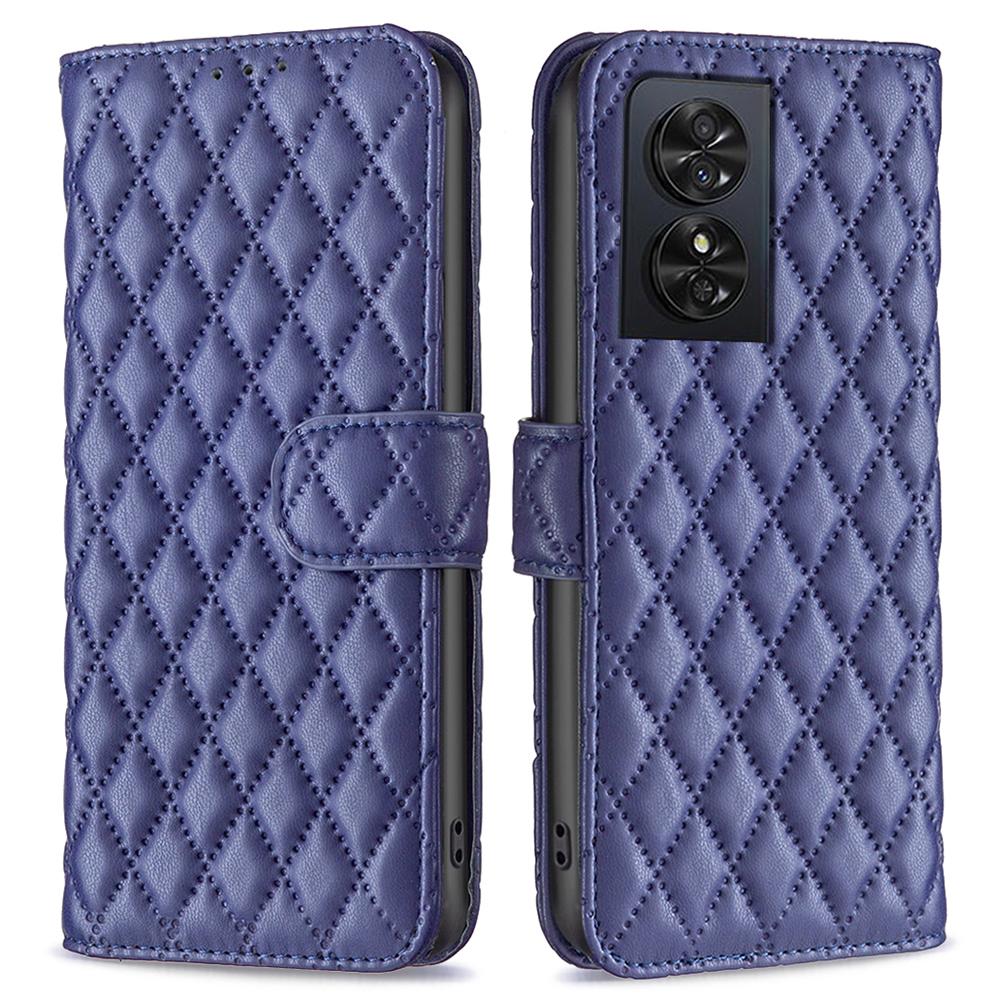 BINFEN COLOR BF Style-14 For TCL 50 SE Wallet Case Rhombus Grid PU Leather Phone Cover Dark Blue
BINFEN COLOR BF Style-14 For TCL 50 SE Wallet Case Rhombus Grid PU Leather Phone Cover Dark Blue
