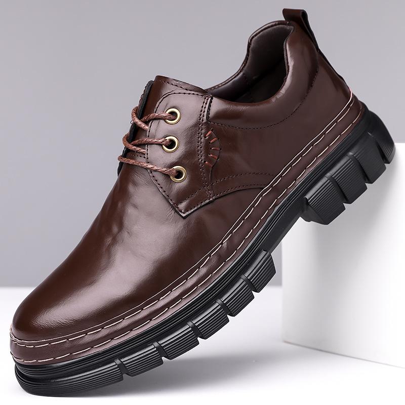 Wenzhou leather shoes spring and autumn 2025 men s niche cowhide men s shoes British casual shoes 2025 38
Wenzhou leather shoes spring and autumn 2025 men s niche cowhide men s shoes British casual shoes 2025 38