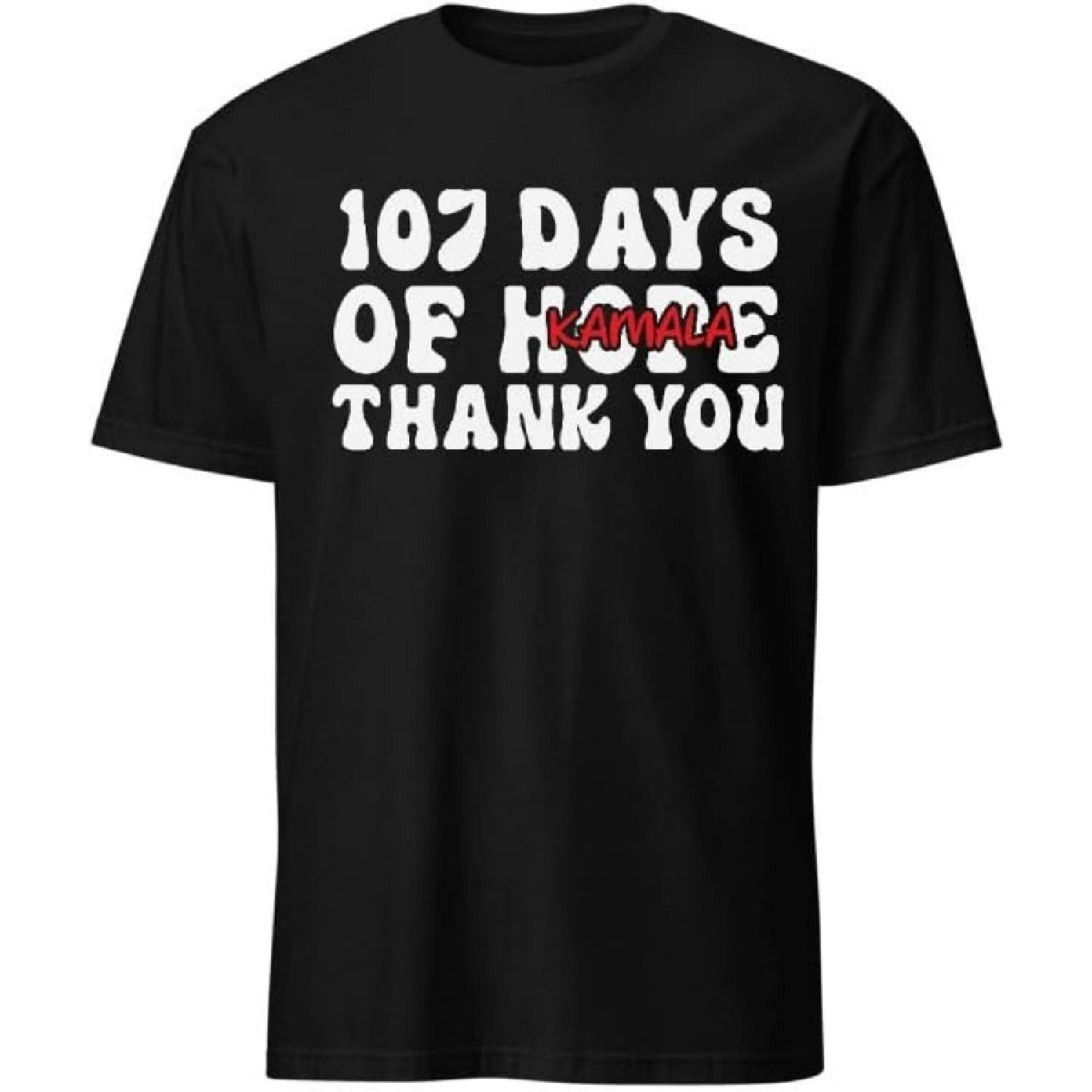 PrimeChoose 107 Days of Hope Thank You Kamala Harris Floral Design Retro Vintage T-Shirt for Men, Women, Kids, Friends and Family XXXXXL різнокольоровий
PrimeChoose 107 Days of Hope Thank You Kamala Harris Floral Design Retro Vintage T-Shirt for Men, Women, Kids, Friends and Family XXXXXL різнокольоровий